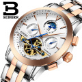 Binger 1188 Men Self-wind Waterproof Full Steel Automatic Mechanical Watches Genuine Luxury Male Fashion Watch Relogio Masculino